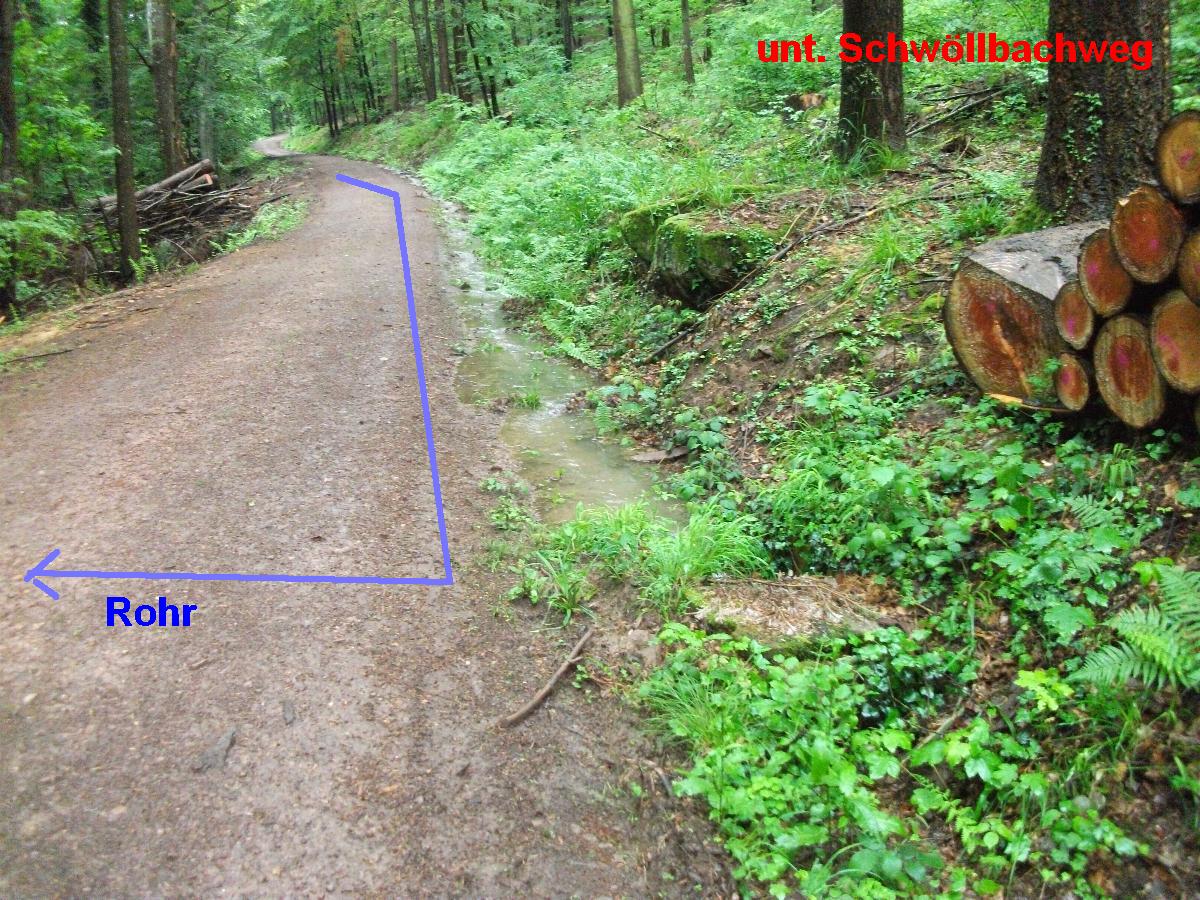 Verlauf Leimbach bzw. Schwöllbach