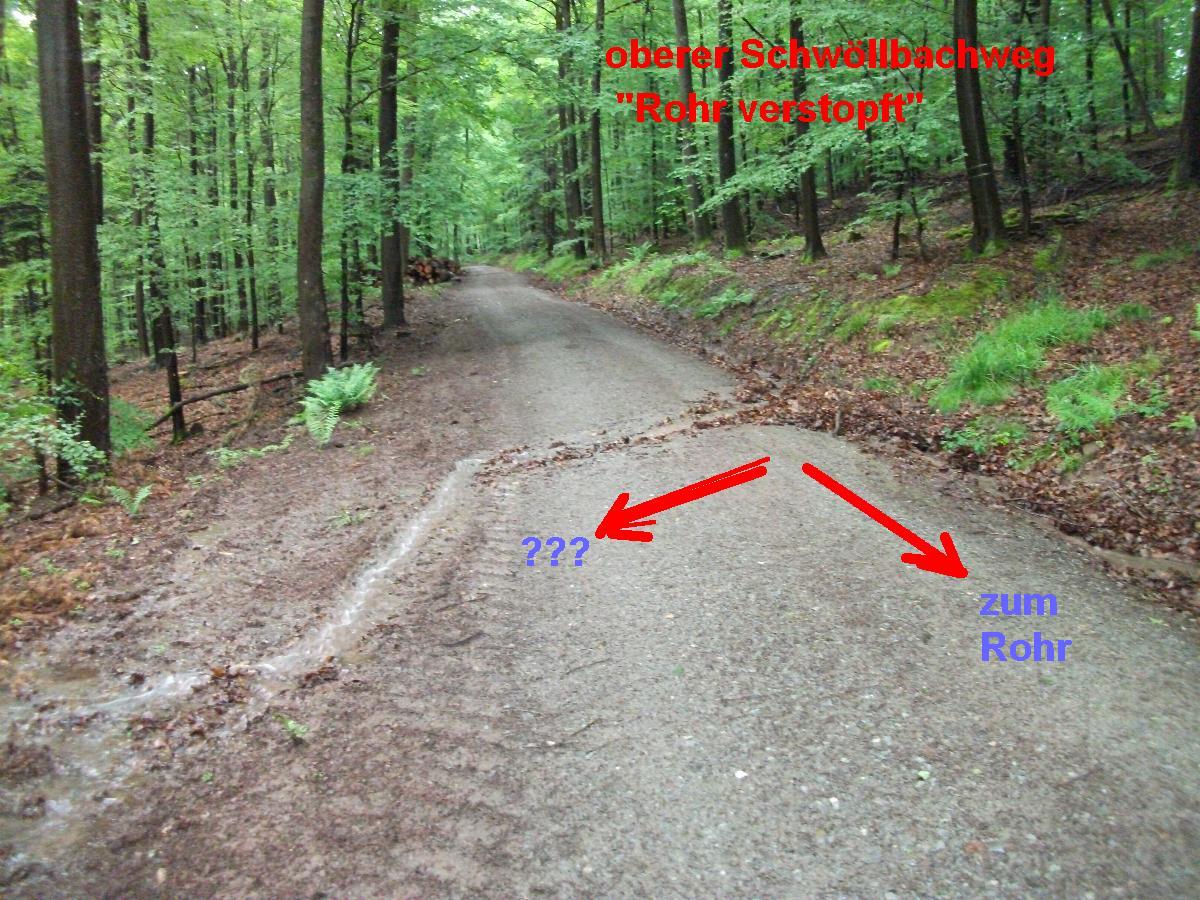 Verlauf Leimbach bzw. Schwöllbach