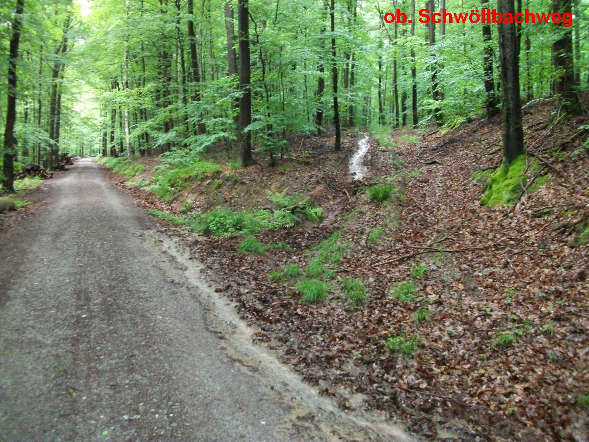 Verlauf Leimbach bzw. Schwöllbach