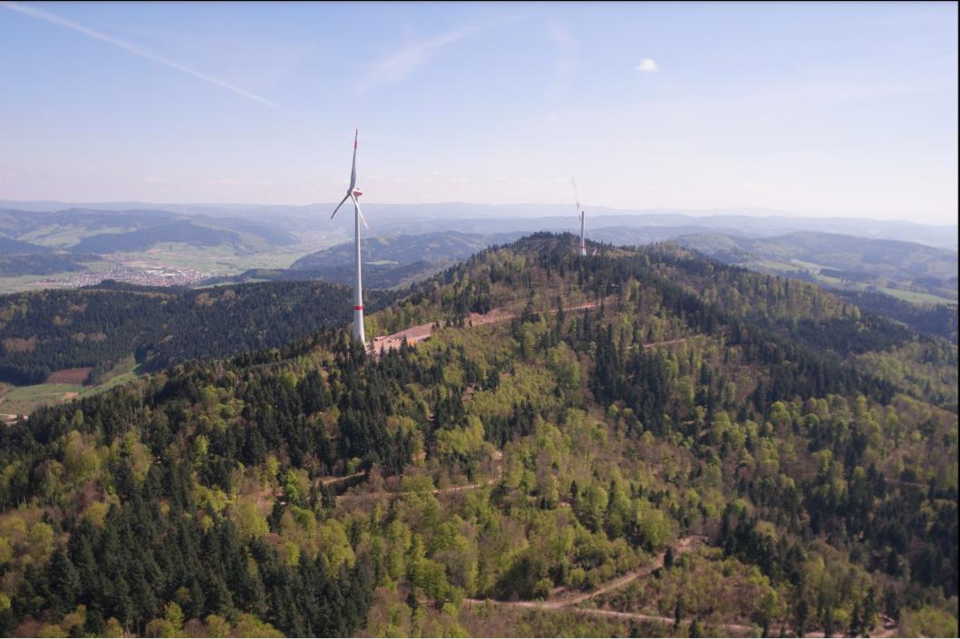 Enercon Windpark Geigenköpfle Rauhkasten Steinfirst