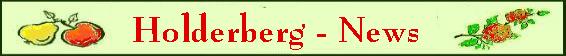 Banner Holderberg-News